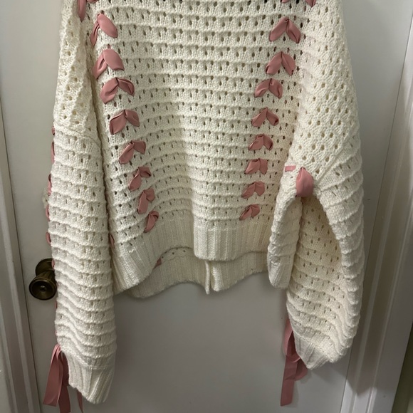 For love & lemons Laurel Oversized Cardigan - Picture 6 of 6